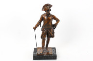 Skulptur "Der alte Fritz", bronziert
