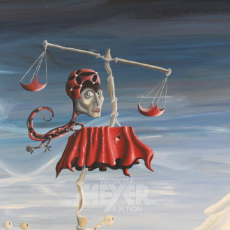 Gemälde "Modulierte Kommunikation"