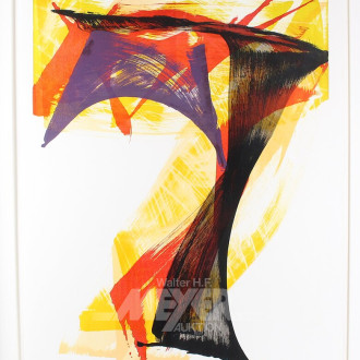 Farblithographie 'F1'