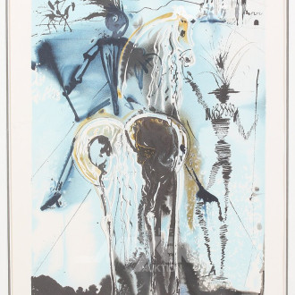 Lithographie 'Don Quijote'