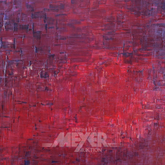 Gemälde 'Roter Sturm'