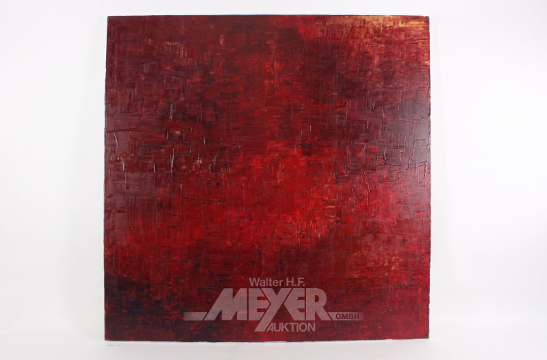 Gemälde 'Roter Sturm'