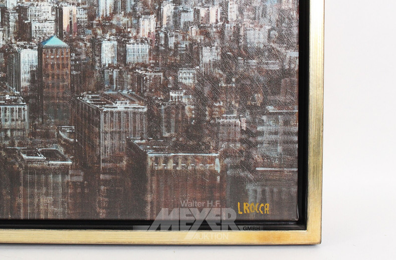 Großformatiger Fotodruck 'New York Ariel View'