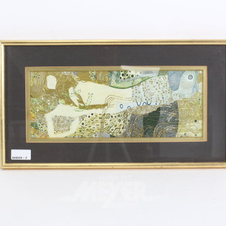 Kunstdruck "Liegende Dame"