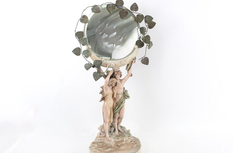 figürl. Schminkspiegel