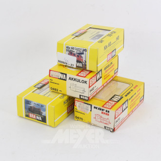 3 Loks u. 1 Turmtriebwagen