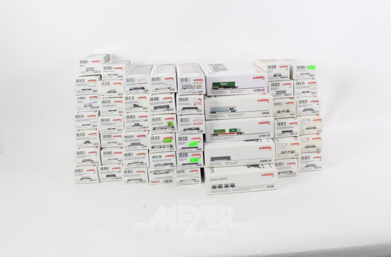 Posten Güterwaggons u. Wagensets