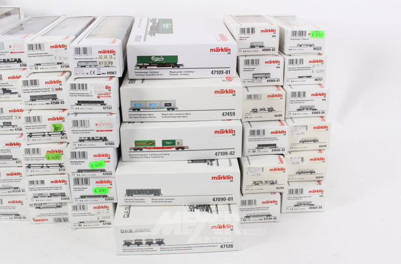 Posten Güterwaggons u. Wagensets