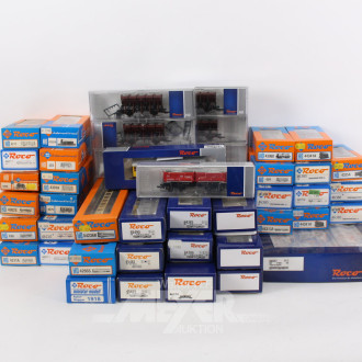 Posten Güter- u. Personenwaggons