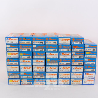 gr. Posten Güter- u. Personenwaggons