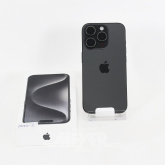 iPhone 15 Pro, Black Titanium