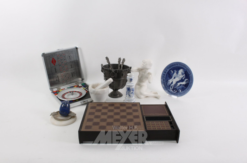 Konvolut Hausrat, best. aus: