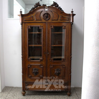 Gründerzeit-Vitrinenschrank