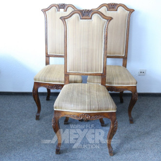 3 Hochlehnstühle