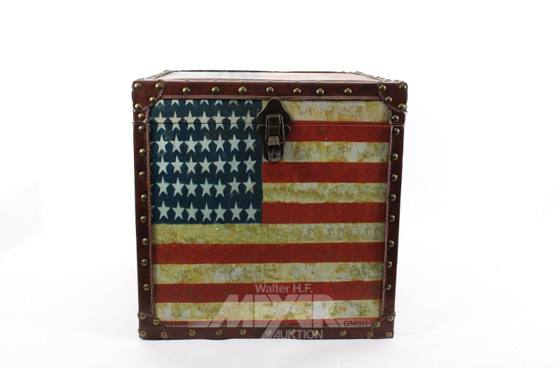 Dekokiste "US-Flagge"
