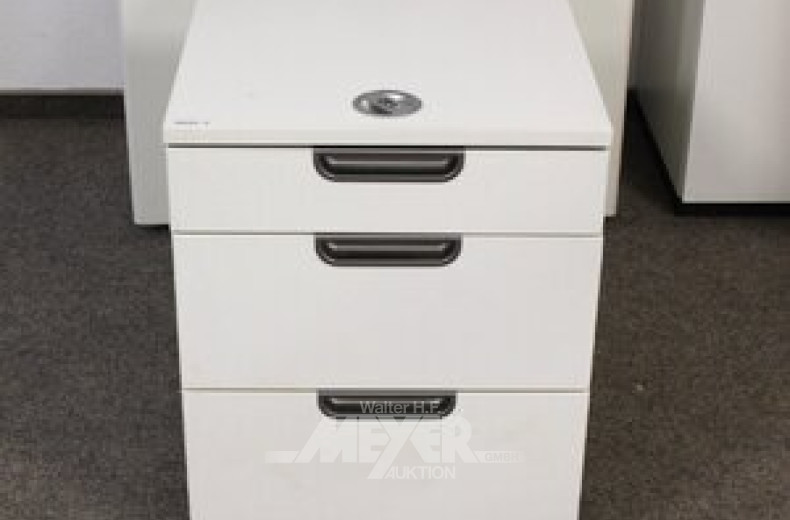 Rollcontainer, weiß