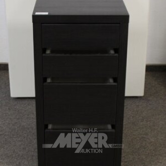 Rollcontainer, schwarz