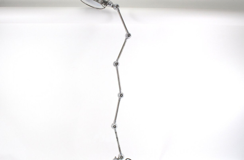 Stehleuchte im Industrie-Look (vermutl. Umbau)