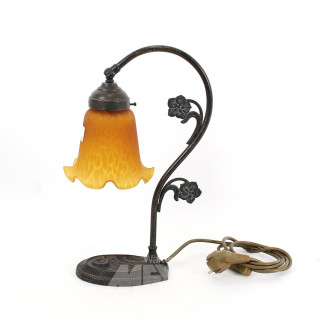 kl. Tischlampe im Jugendstil