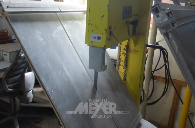 Vertikal-Mauersteinbandsäge