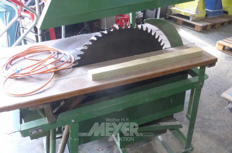 gr. Holzbau-Tischkreissäge