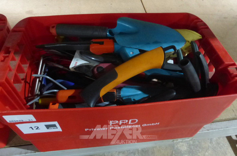gr. Posten Gartenhandwerkzeuge, best. aus: