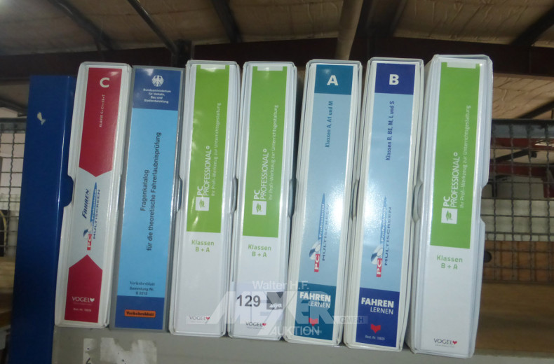 7 Bücher "Fahrschulausbildung div. Klassen"