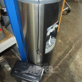 Wasserspender und 1 Aktenvernichter