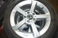 Satz Alufelgen  CONTINENTAL, M & S, für MB aktuelle B-Klasse, 205/55 R17