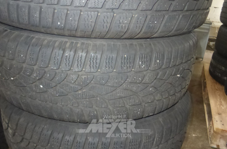 Satz Alufelgen DUNLOP,  M & S, für Audi, 215/60 R17