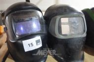 2 Schweißhelme