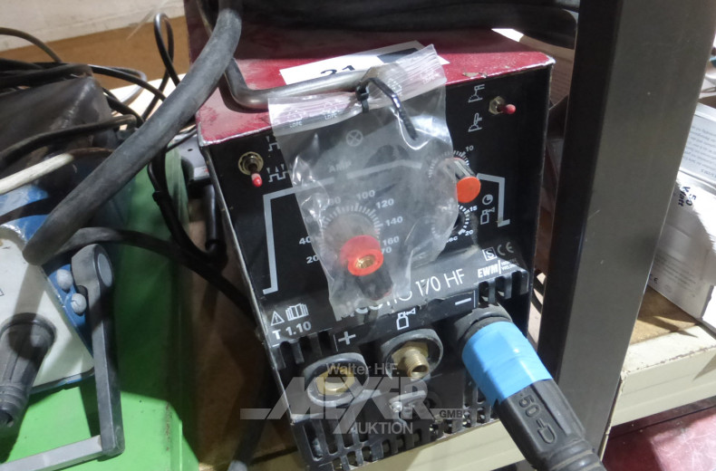 WIG-Schweißgerät, tragbar