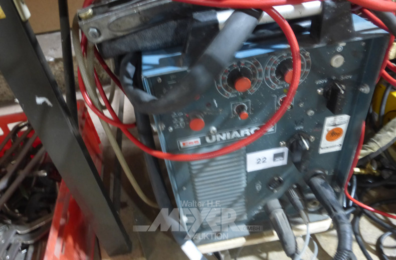 WIG-Schweißgerät, tragbar