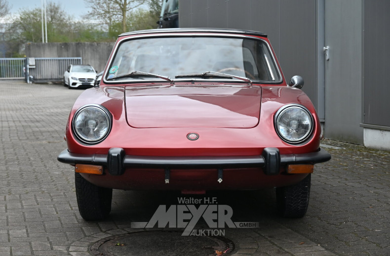 Fiat 850 Spider, rot