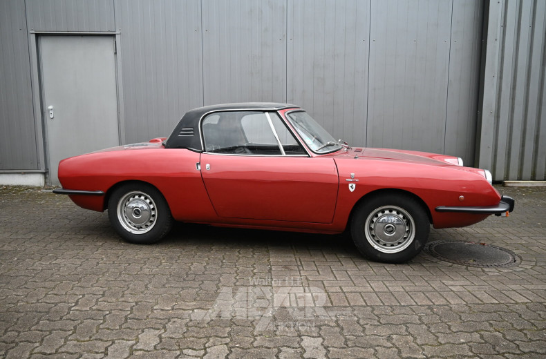Fiat 850 Spider, rot