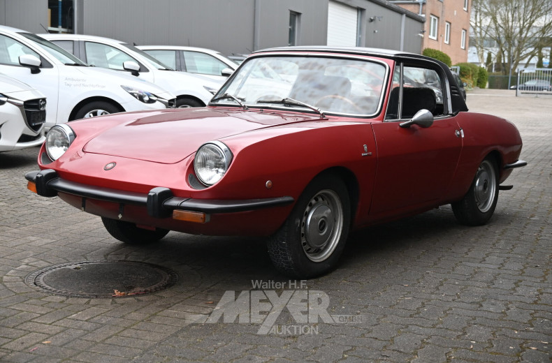 Fiat 850 Spider, rot