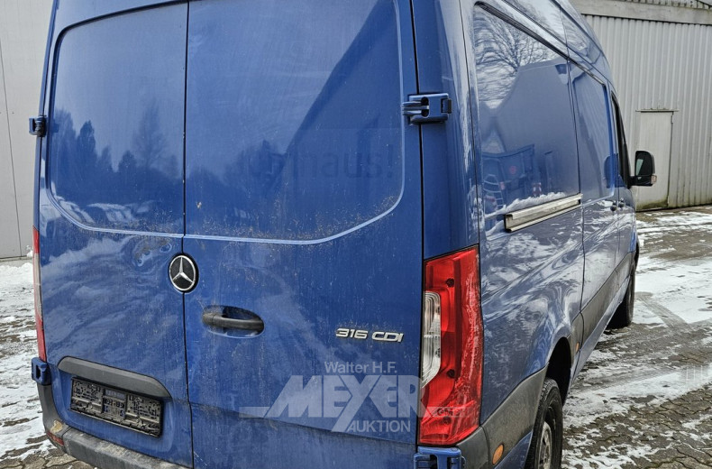 Mercedes-Benz Sprinter 316 CDI Standard HA, blau