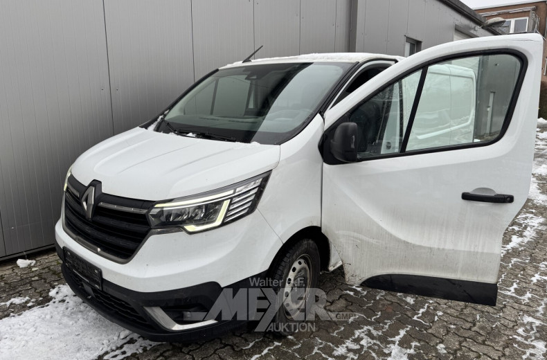 Renault Trafic Blue dCi 130 L1H1 2,8t Komfort, weiß