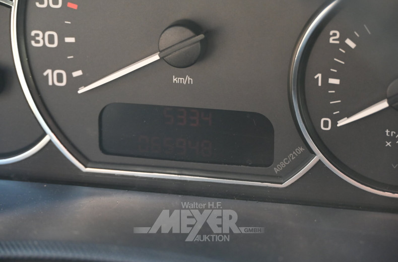 Peugeot 1007, schwarz