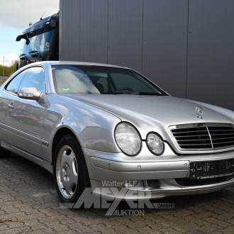 Mercedes-Benz CLK 200 Coupé, silber