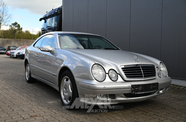 Mercedes-Benz CLK 200 Coupé, silber