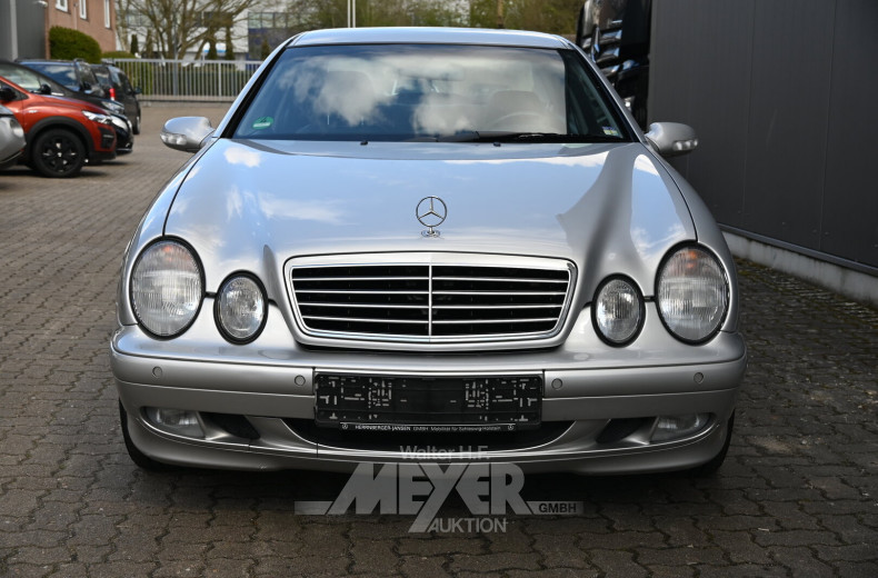 Mercedes-Benz CLK 200 Coupé, silber