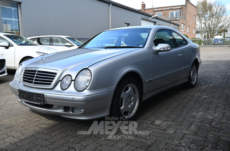Mercedes-Benz CLK 200 Coupé, silber