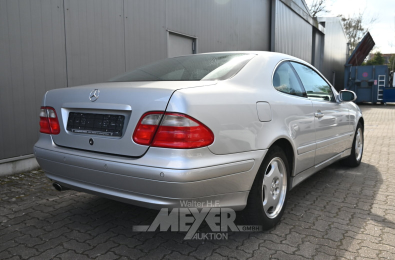 Mercedes-Benz CLK 200 Coupé, silber