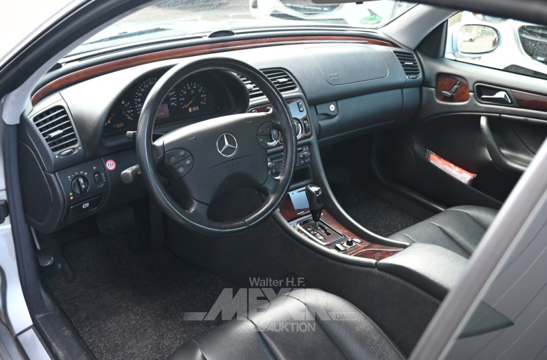 Mercedes-Benz CLK 200 Coupé, silber