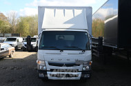 LKW Mitsubishi Fuso, Kofferaufbau mit Ladebordwand Dhollandia