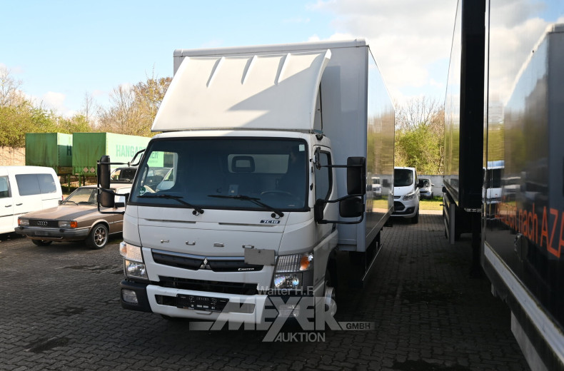 LKW Mitsubishi Fuso, Kofferaufbau mit Ladebordwand Dhollandia