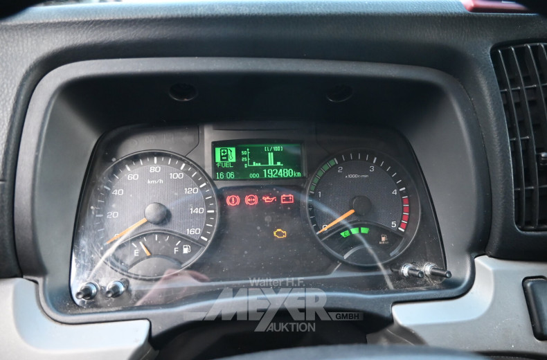 LKW Mitsubishi Fuso, Kofferaufbau mit Ladebordwand Dhollandia