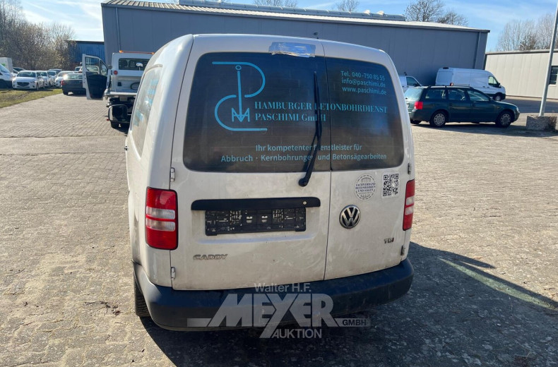 Volkswagen Caddy 1.6 TDI, teilfoliert