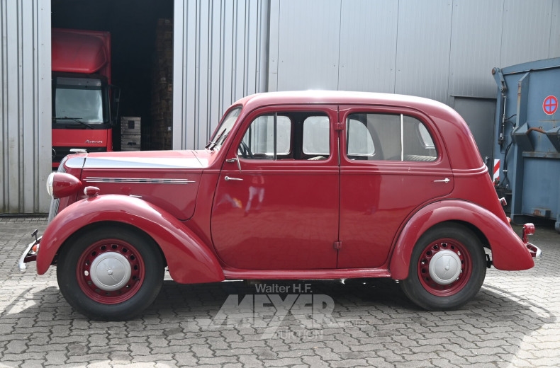 Vauxhall Typ 12, rot, linkslenker